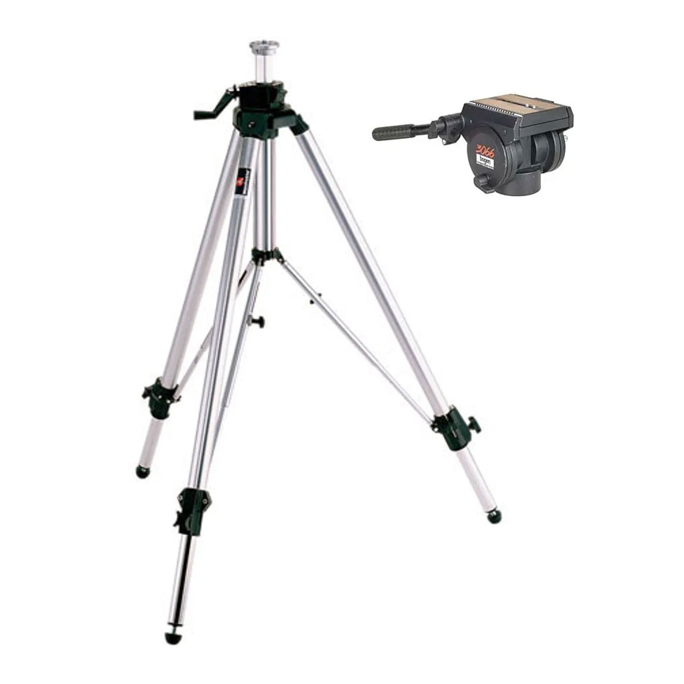 Bogen Manfrotto 3068 Universal Cine Tripod with 3066 Tripod Head