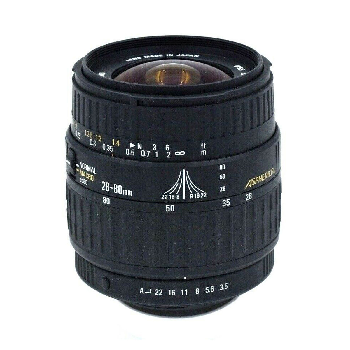 Sigma 28-80mm F3.5-5.6 II Lens for Nikon F