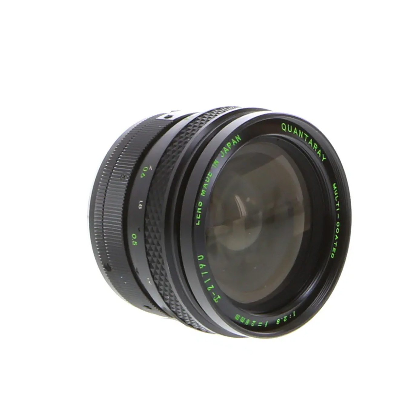 Quantaray 28mm F/2.8 Manual Focus Lens for Pentax K Mount