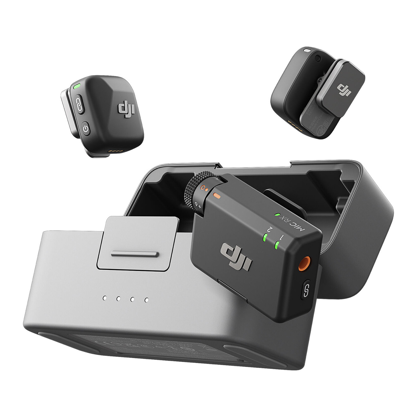 DJI Mic Mini 2-Person Compact Wireless Microphone System for Camera & Smartphone