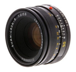 Leica 50mm f/2 Summicron-R 3 Cam Lens, Made in Canada, Late