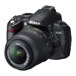 Nikon D3000 SLR Digital Camera with 18-55mm VR Lens