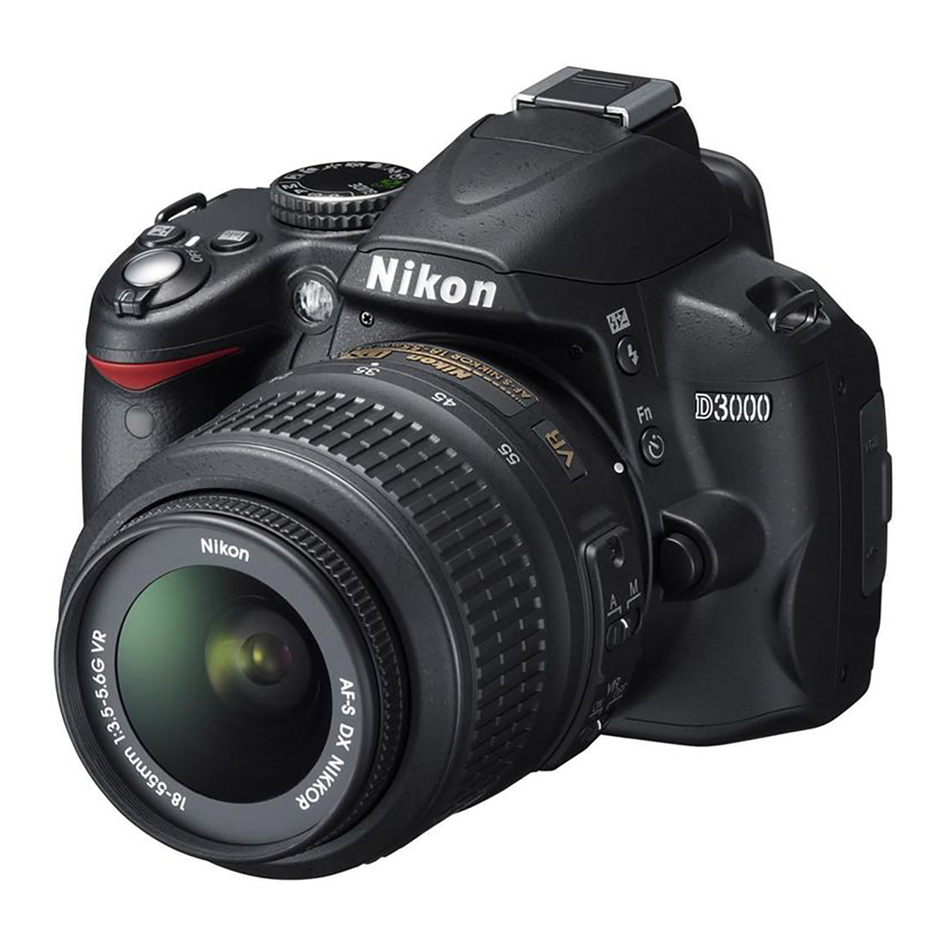 Nikon D3000 SLR Digital Camera with 18-55mm VR Lens