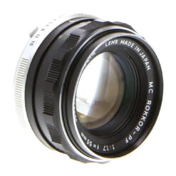 Minolta 55mm F/1.7 Rokkor PF MC Mount Manual Focus Lens (AS-IS)