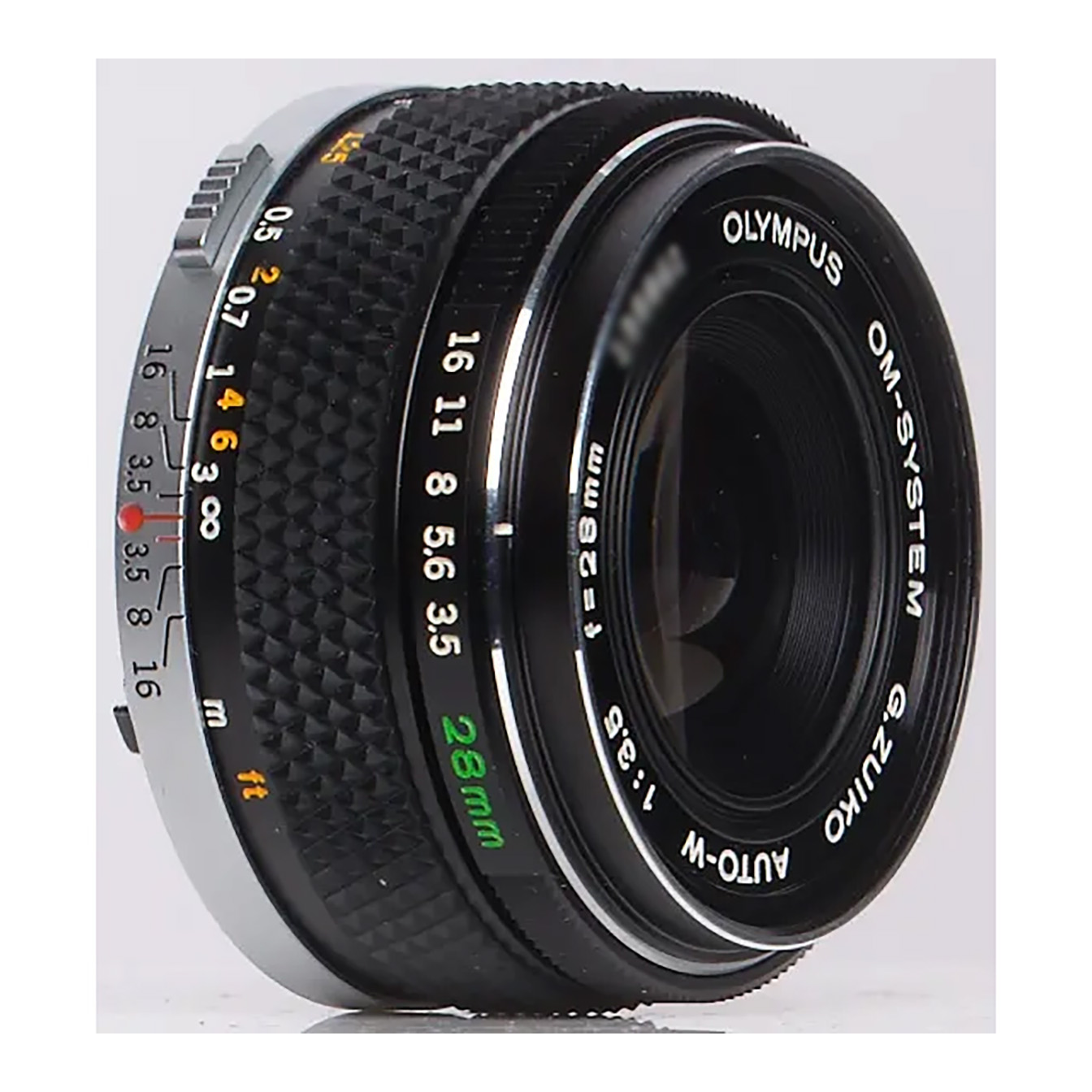 Olympus Zuiko 28mm f/3.5 Manual Focus Lens for OM-Mount