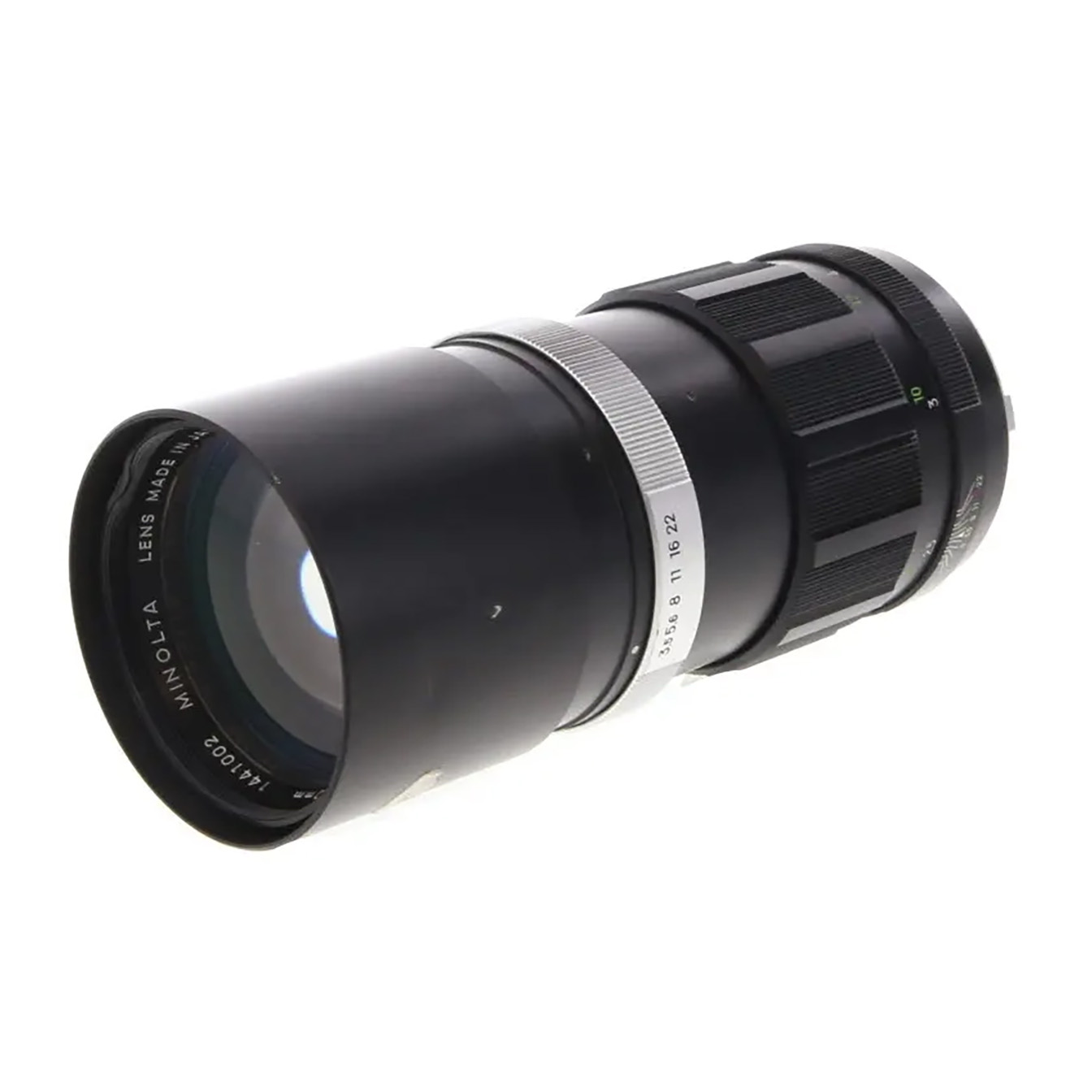 Minolta 200mm F/3.5 Tele Rokkor QF MC Mount Manual Focus Lens