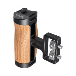 SmallRig Mini Wood Side Handle with Dual 1/4"-20 Screw Mount