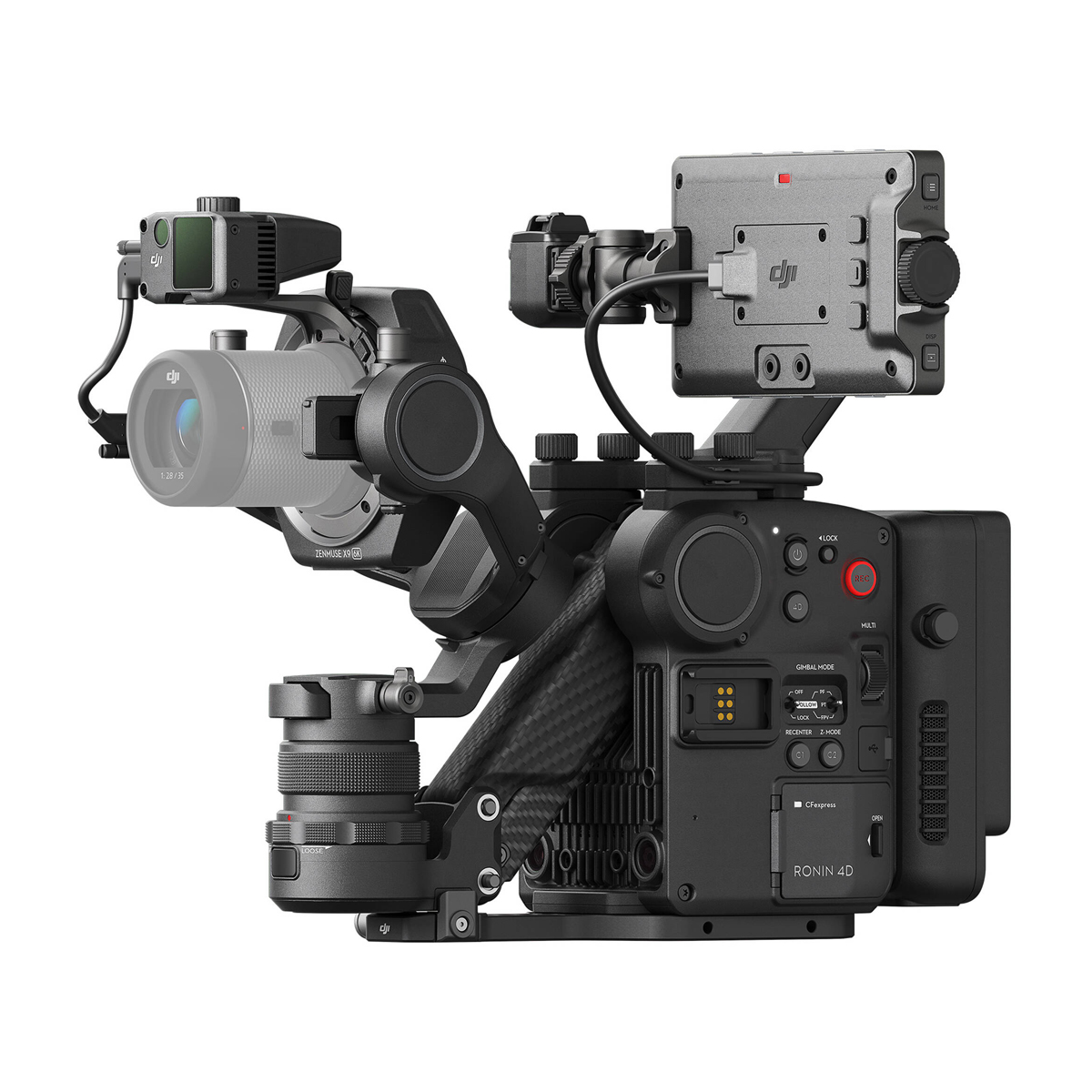 DJI Ronin 4D 4-Axis Cinema Camera 6K Combo Kit w/ Expansion Plate (Sony E Mount)