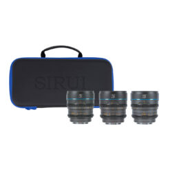 Sirui Night Walker T1.2 S35 Cine 3-Lens Set (RF-Mount, Gunmetal Gray)