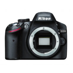 Nikon D3200 DSLR Camera with 18-55mm Lens (Black)