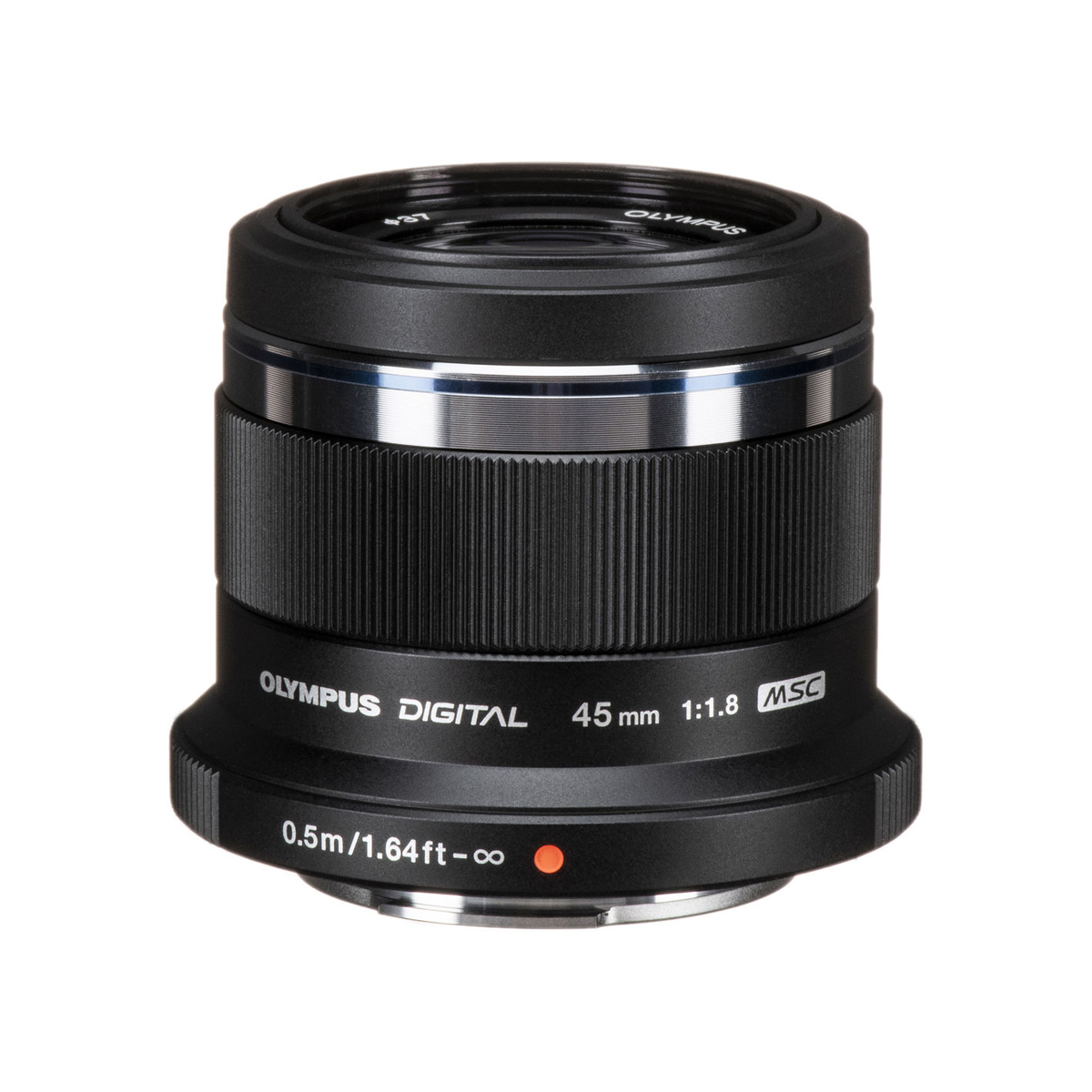Olympus M.Zuiko Digital 45mm f/1.8 Lens (Black)
