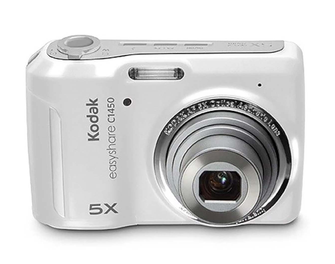 Kodak C1450 14mp Digital Camera with 5x Optical Zoom White