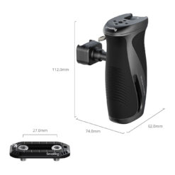 Alternative view of SmallRig HawkLock H21 Rotating Side Handle with Quick Release NATO Clamp