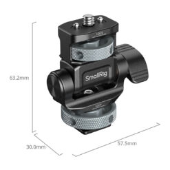 Alternative view of SmallRig Monitor Support for Horizontal & Vertical Shooting with Shoe Adapter