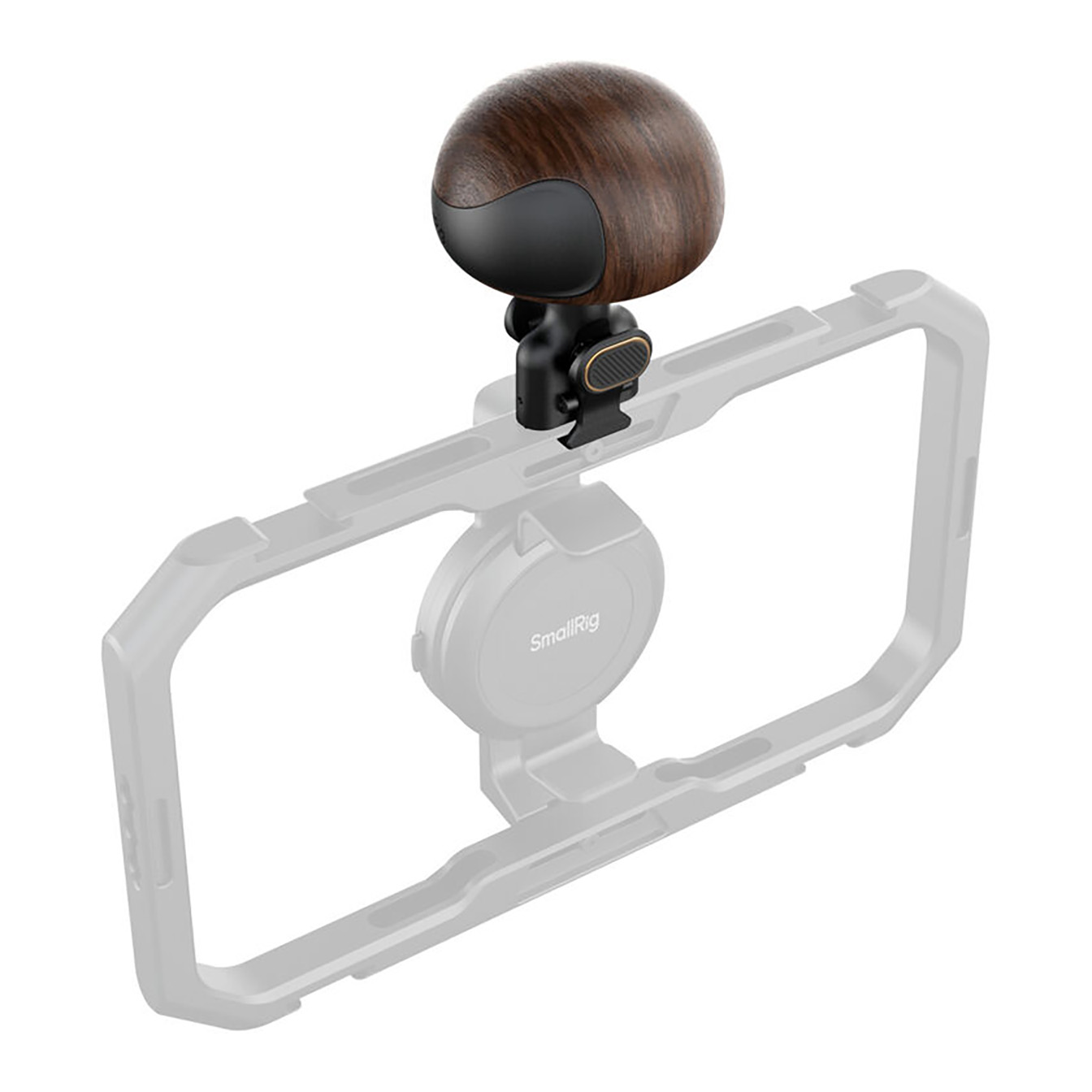 SmallRig Mini Wooden Side Handle with H11 Quick Release Mount - Image 4