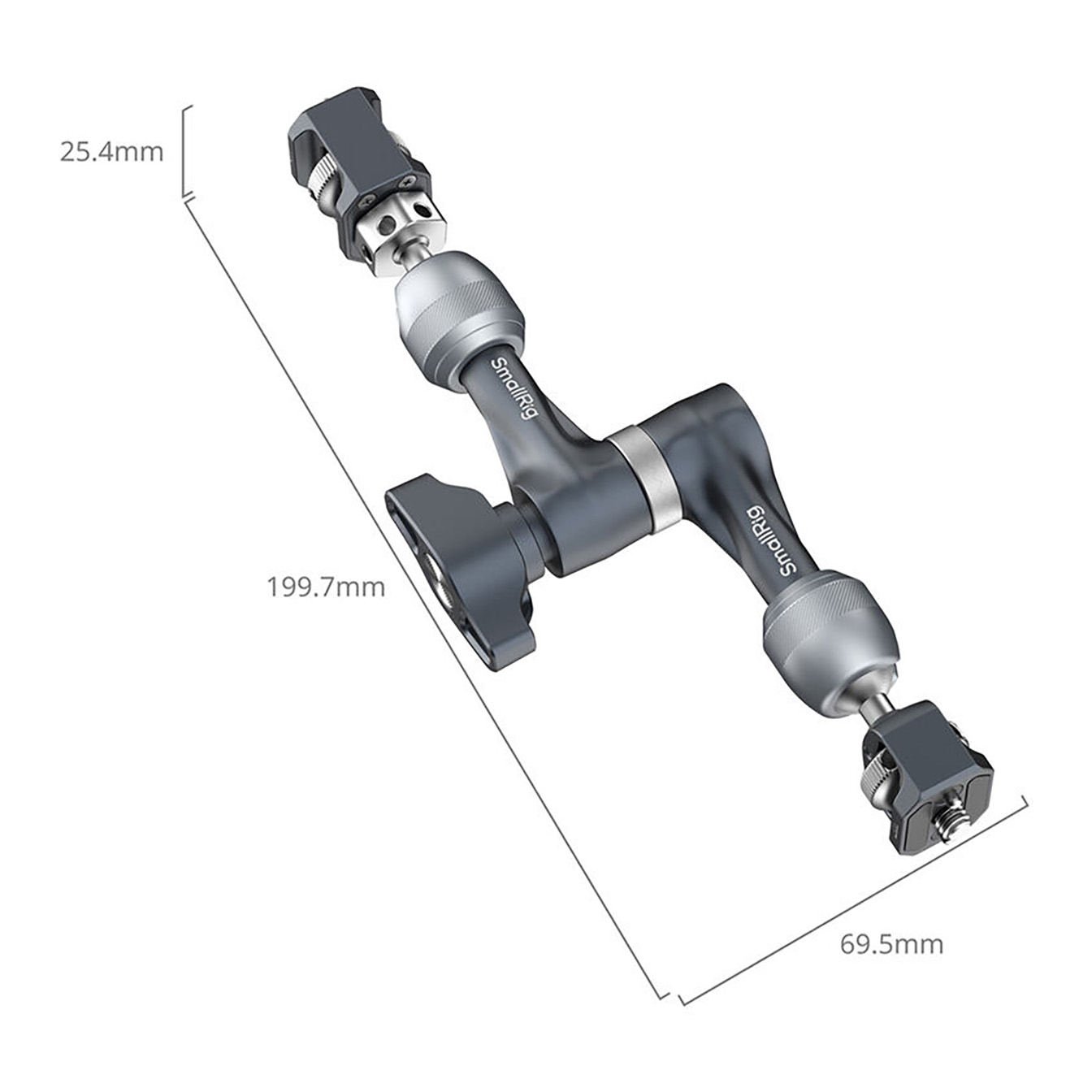 SmallRig Magic Arm Support with 1/4"-20 Locating Screws (7.9") - Image 2
