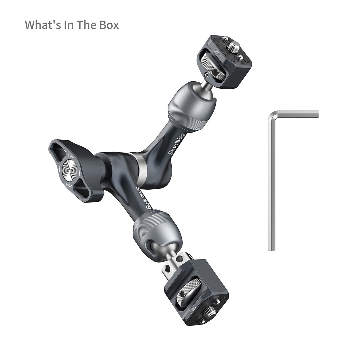 SmallRig Magic Arm Support with 1/4"-20 Locating Screws (7.9") - Image 3