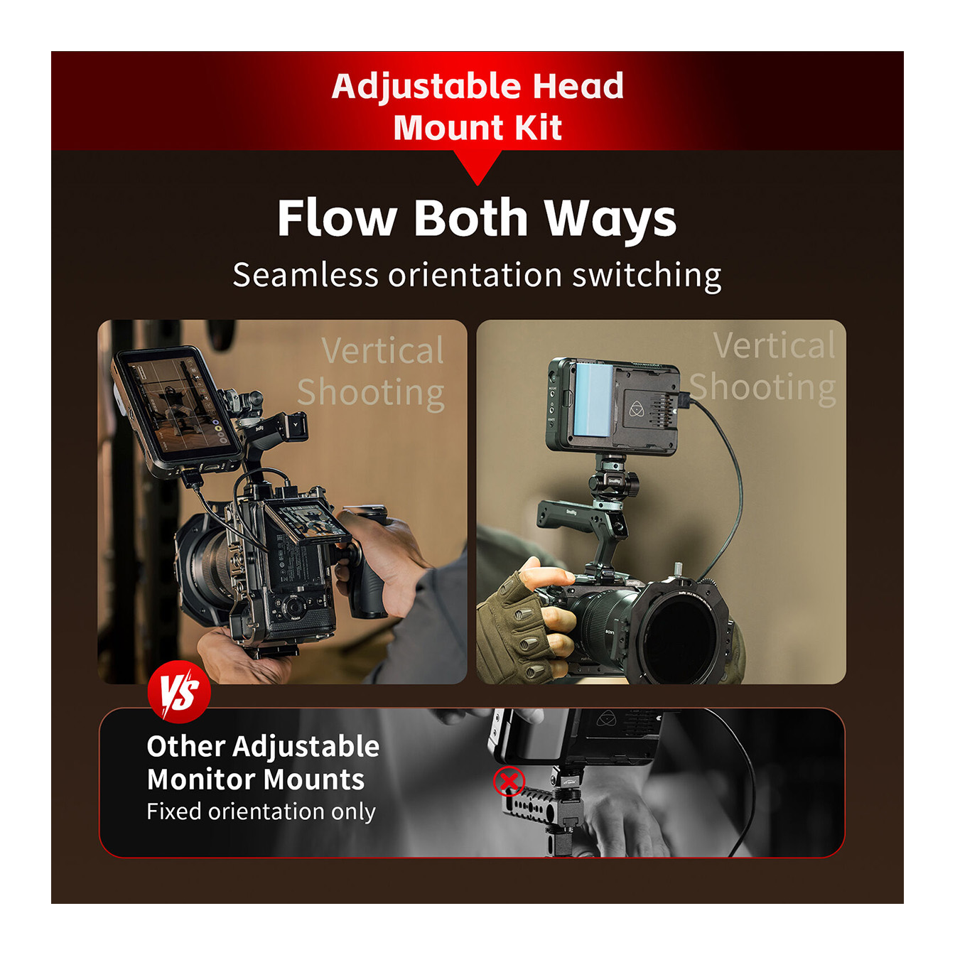 SmallRig Magic Arm Support with 1/4"-20 Locating Screws (7.9") - Image 16