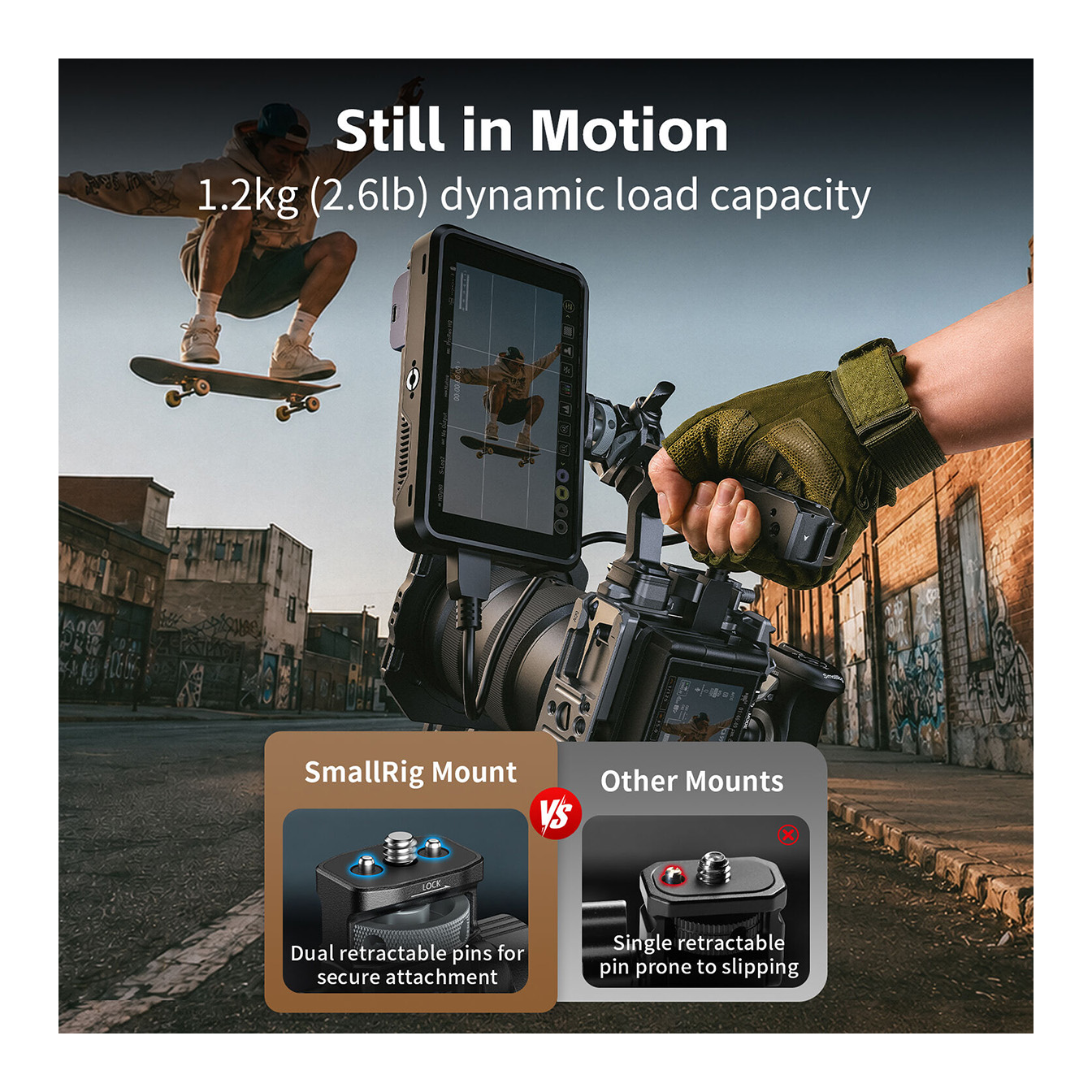 SmallRig Magic Arm Support with 1/4"-20 Locating Screws (7.9") - Image 18