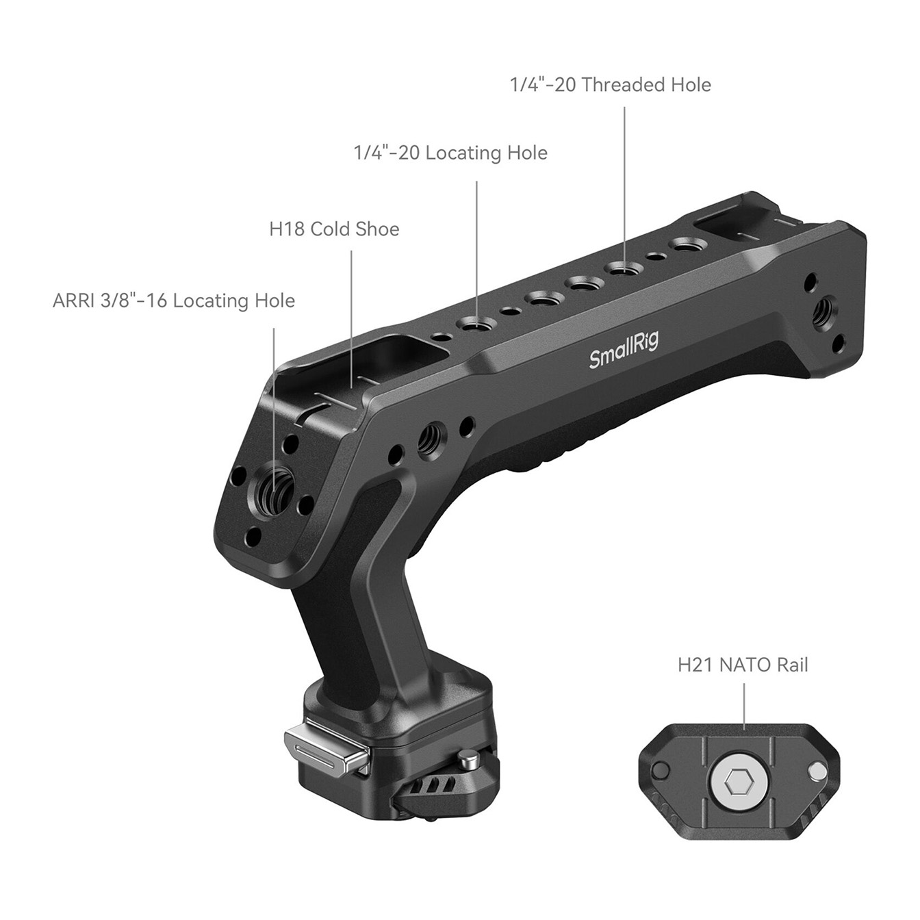 SmallRig HawkLock H21 Quick Release Top Handle - Image 4