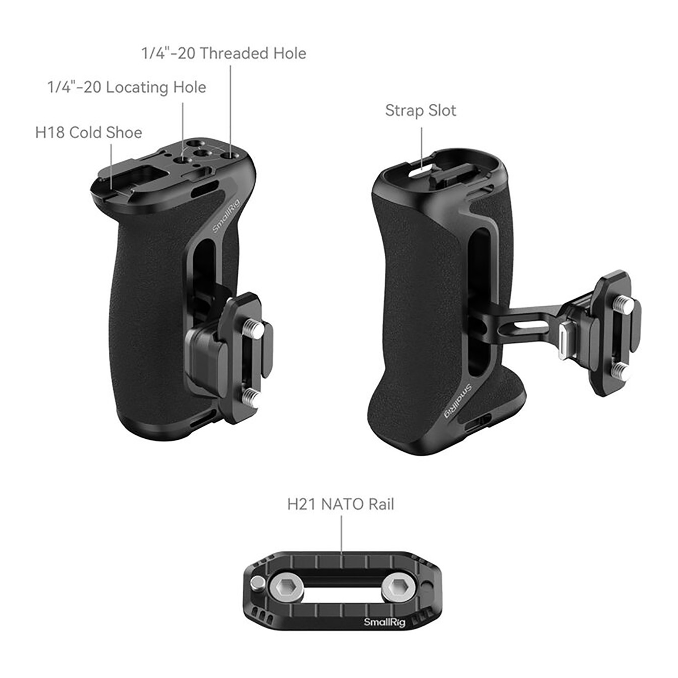 SmallRig HawkLock H21 Quick Release Side Handle - Image 4