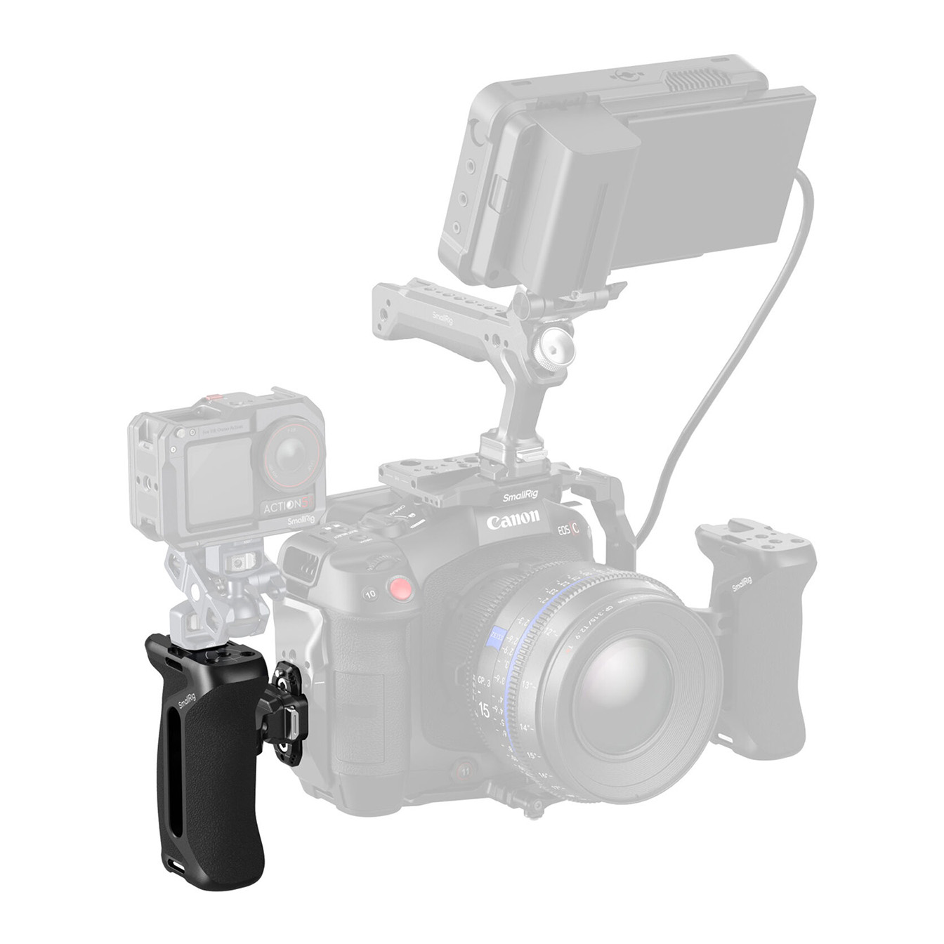 SmallRig HawkLock H21 Quick Release Side Handle - Image 7