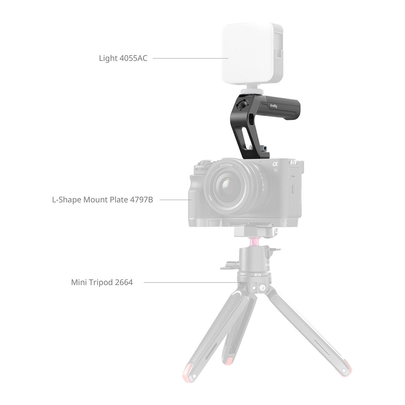 SmallRig Top Handle with Cold Shoe Mount - Image 7