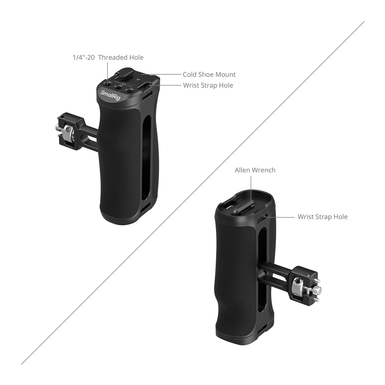 SmallRig HawkLock H21 Side Handle with 1/4"-20 Locating Screw - Image 4