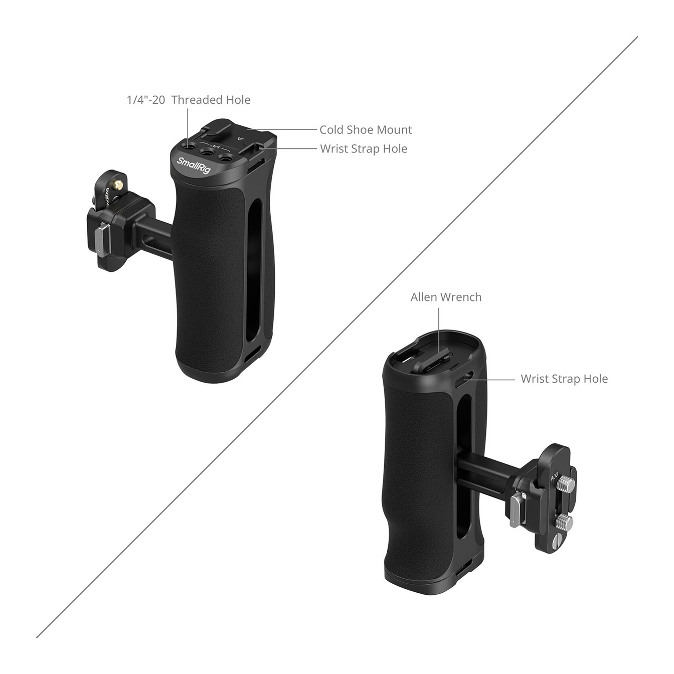 SmallRig HawkLock H21 Side Handle with NATO Clamp - Image 4