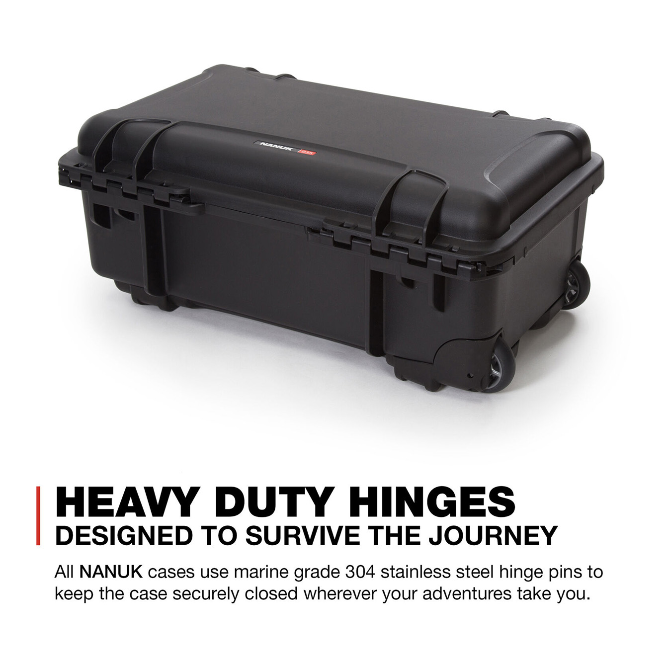 Nanuk 935 Wheeled Waterproof Hard Case + Padded Dividers & Lid Organizer (Blue) - Image 13