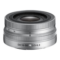 Nikon NIKKOR Z DX 16-50mm f/3.5-6.3 VR Lens (Silver)