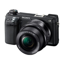 Sony Alpha NEX-6 Mirrorless Digital Camera with 16-50mm Zoom Lens (Black)