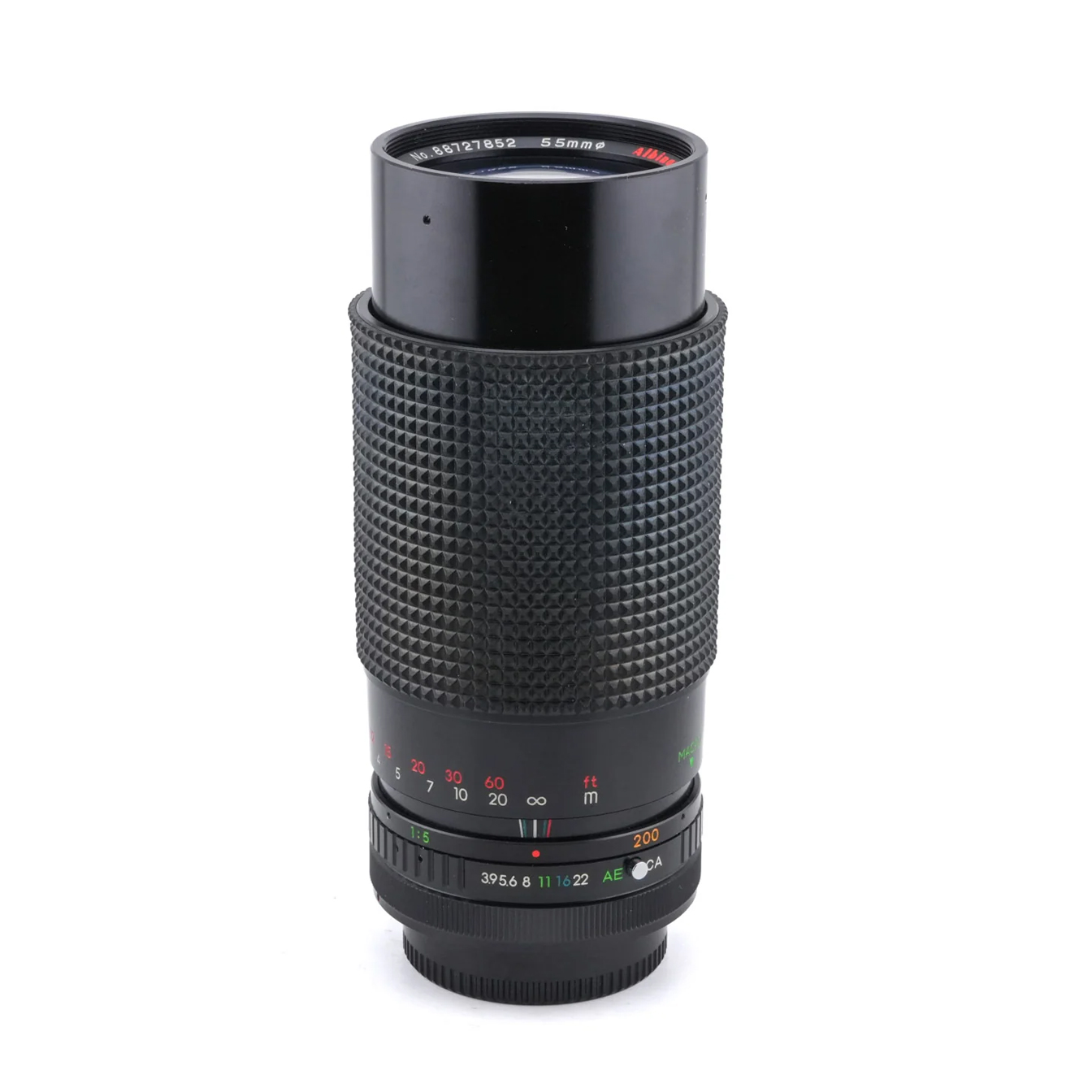 Albinar 80-200mm f3.9 MC Macro Zoom ADG for Minolta MD Mount (AS-IS)