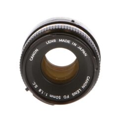 Canon 50mm F/1.8 SC Breech Lock FD Mount Lens