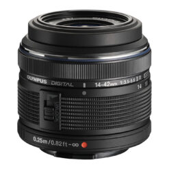 Olympus M.Zuiko Digital 14-42mm f/3.5-5.6 II R Lens (Black)