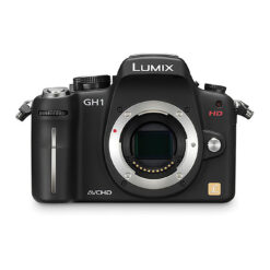 Panasonic Lumix DMC-GH1 Digital Camera (Black, Body Only) (AS-IS)