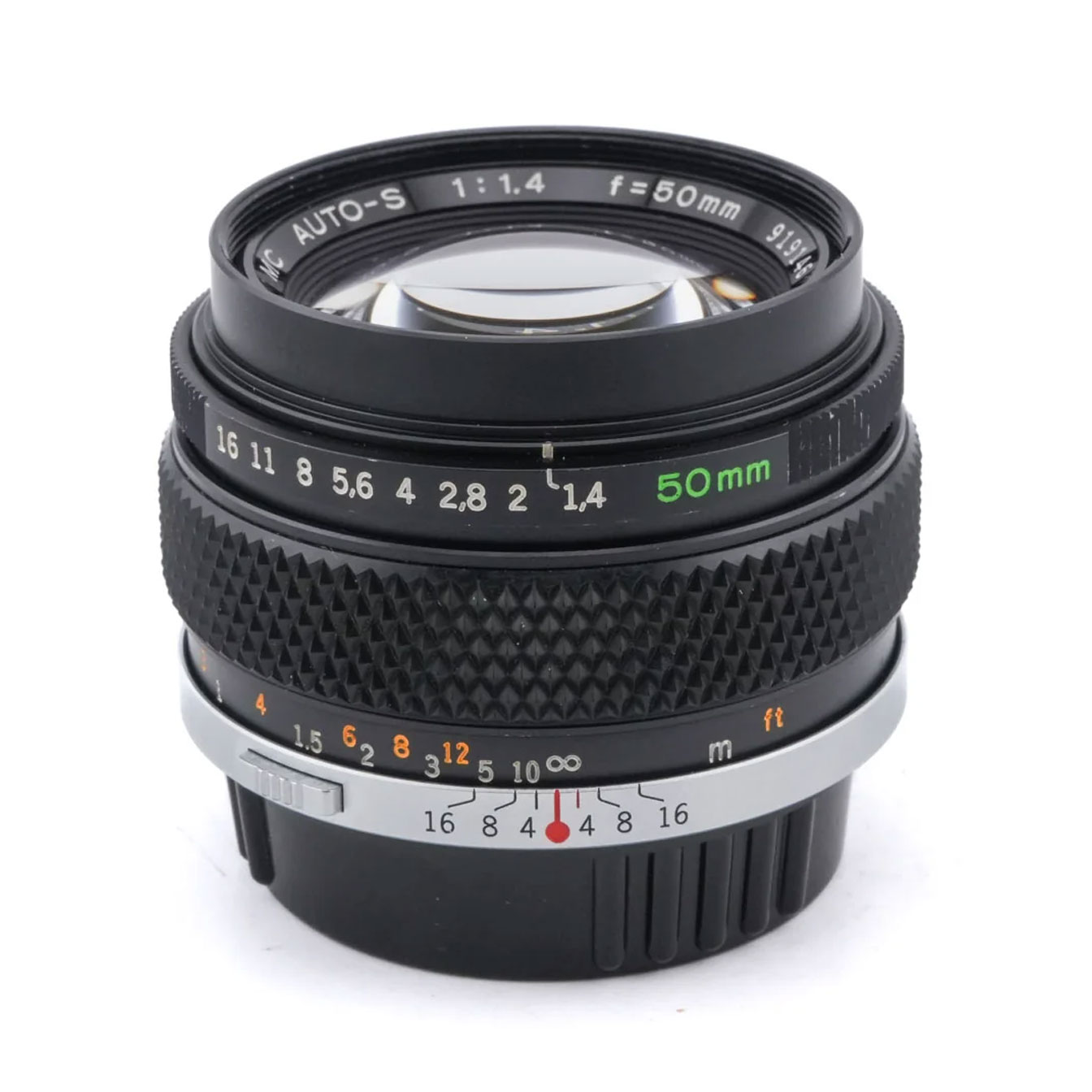 Olympus 50mm f1.4 Zuiko MC Auto-S Lens (AS-IS)