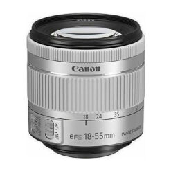 Canon EF-S 18-55mm f/4-5.6 IS STM (White)