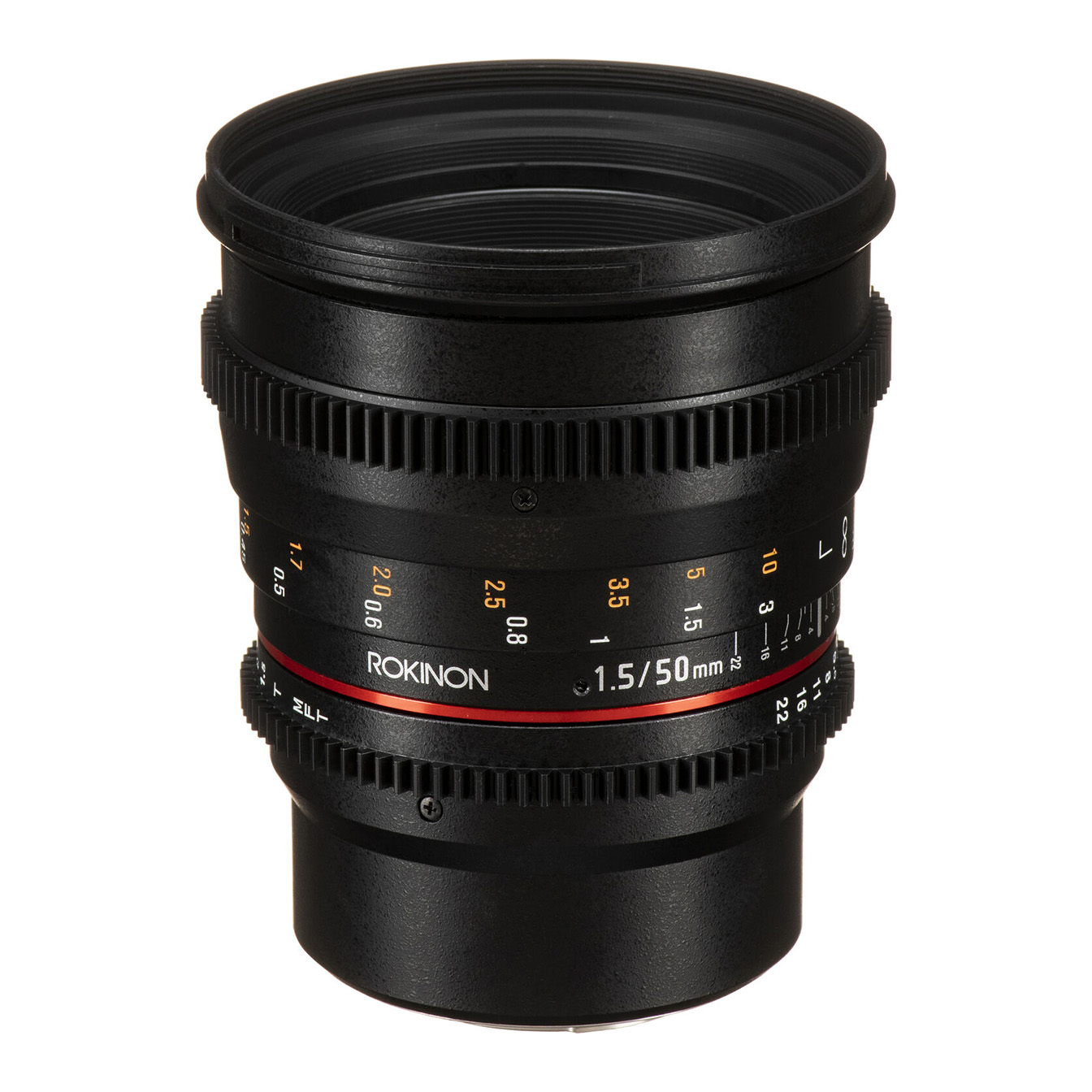 Rokinon 50mm T1.5 AS UMC Cine DS Lens for Micro Four Thirds