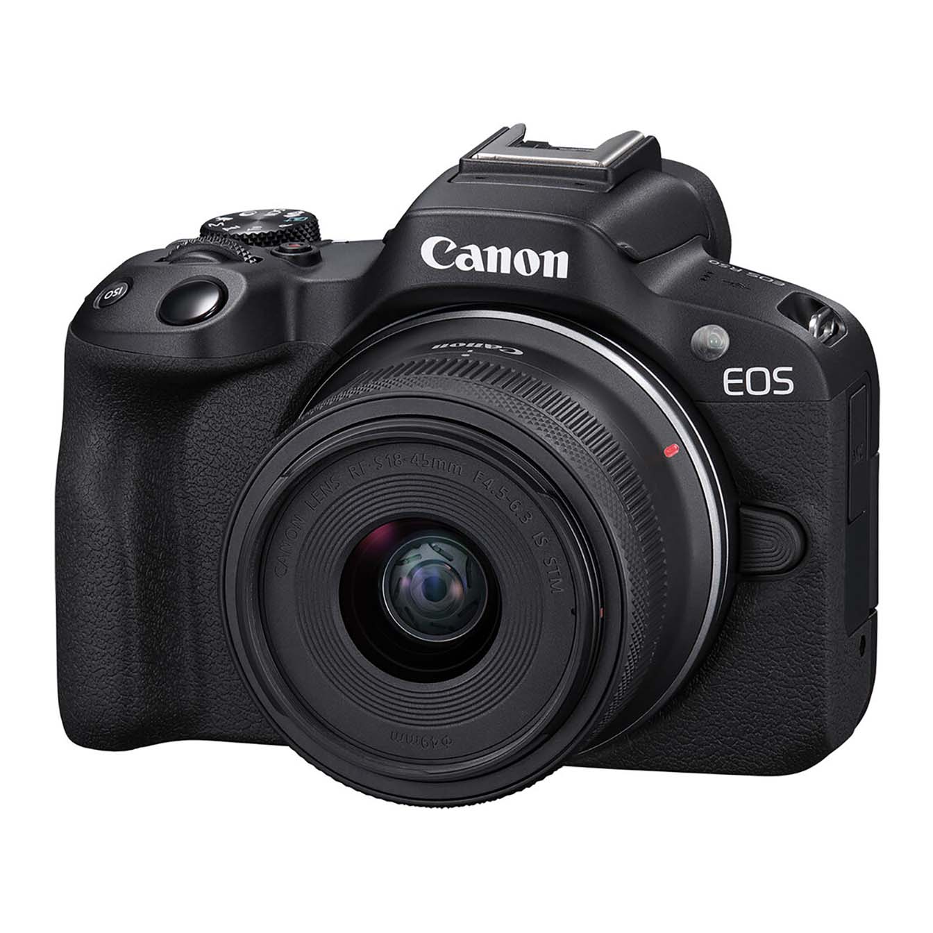 Canon EOS R50 Mirrorless Camera with 18-45mm Lens (Black)