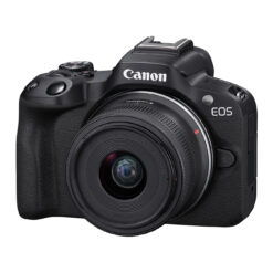 Canon EOS R50 Mirrorless Camera with 18-45mm Lens (Black)
