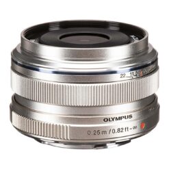 Olympus M.Zuiko Digital 17mm f/1.8 Lens (Silver)