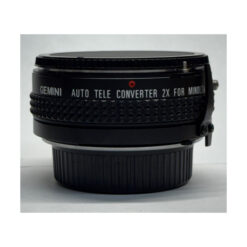 Gemini Auto 2X Tele-Converter Lens w/M/MD Minolta Mount