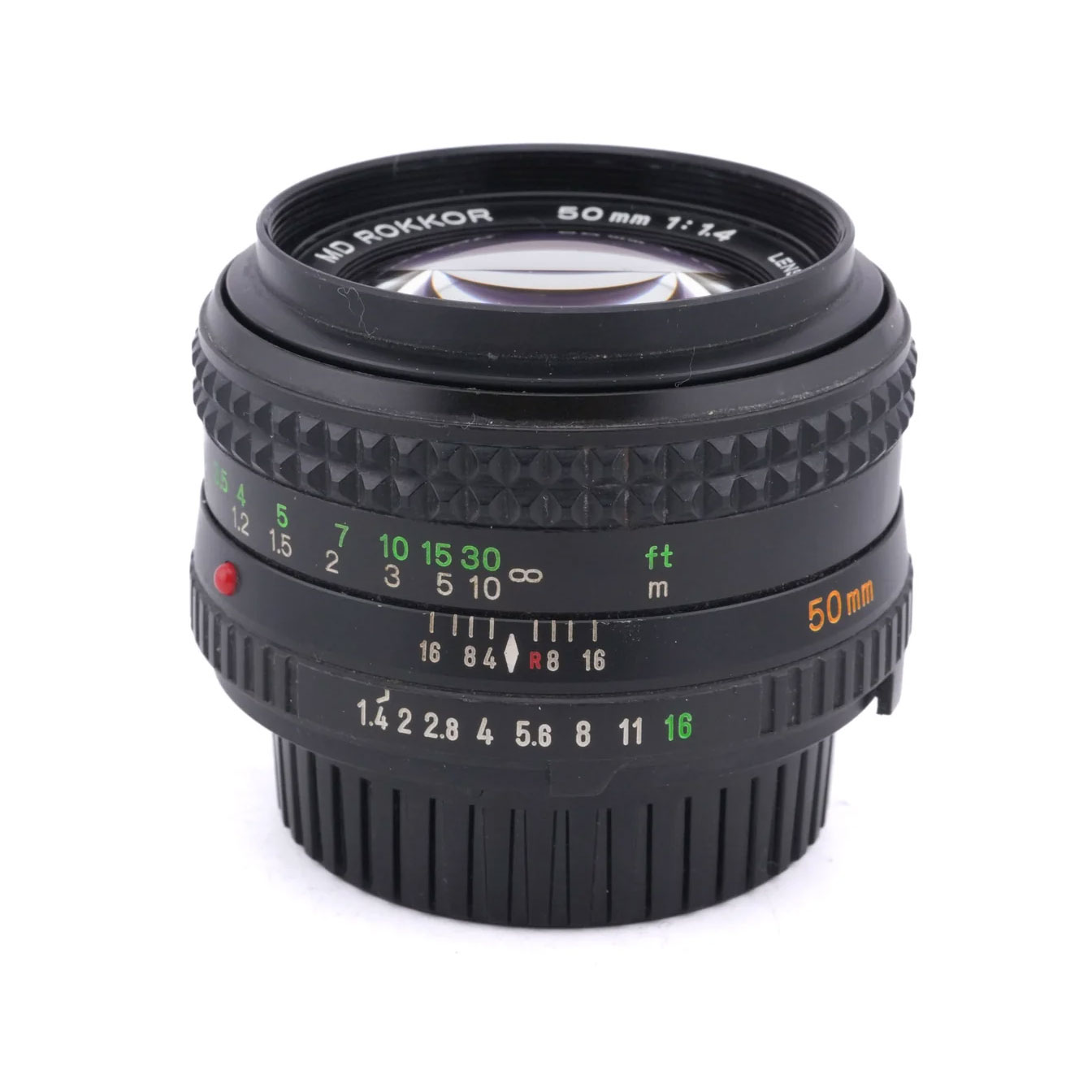 Minolta 50mm f1.4 MD Rokkor Lens (AS-IS)