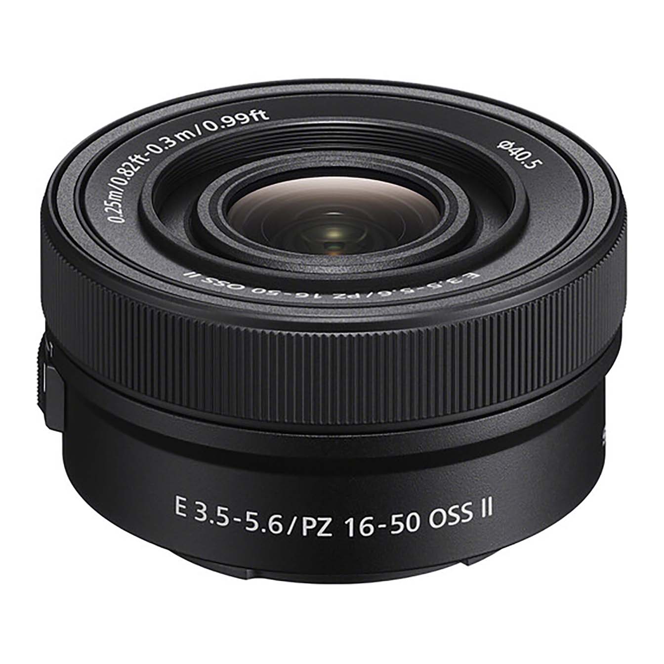 Sony E PZ 16-50mm f/3.5-5.6 OSS II Lens (Sony E, Black)