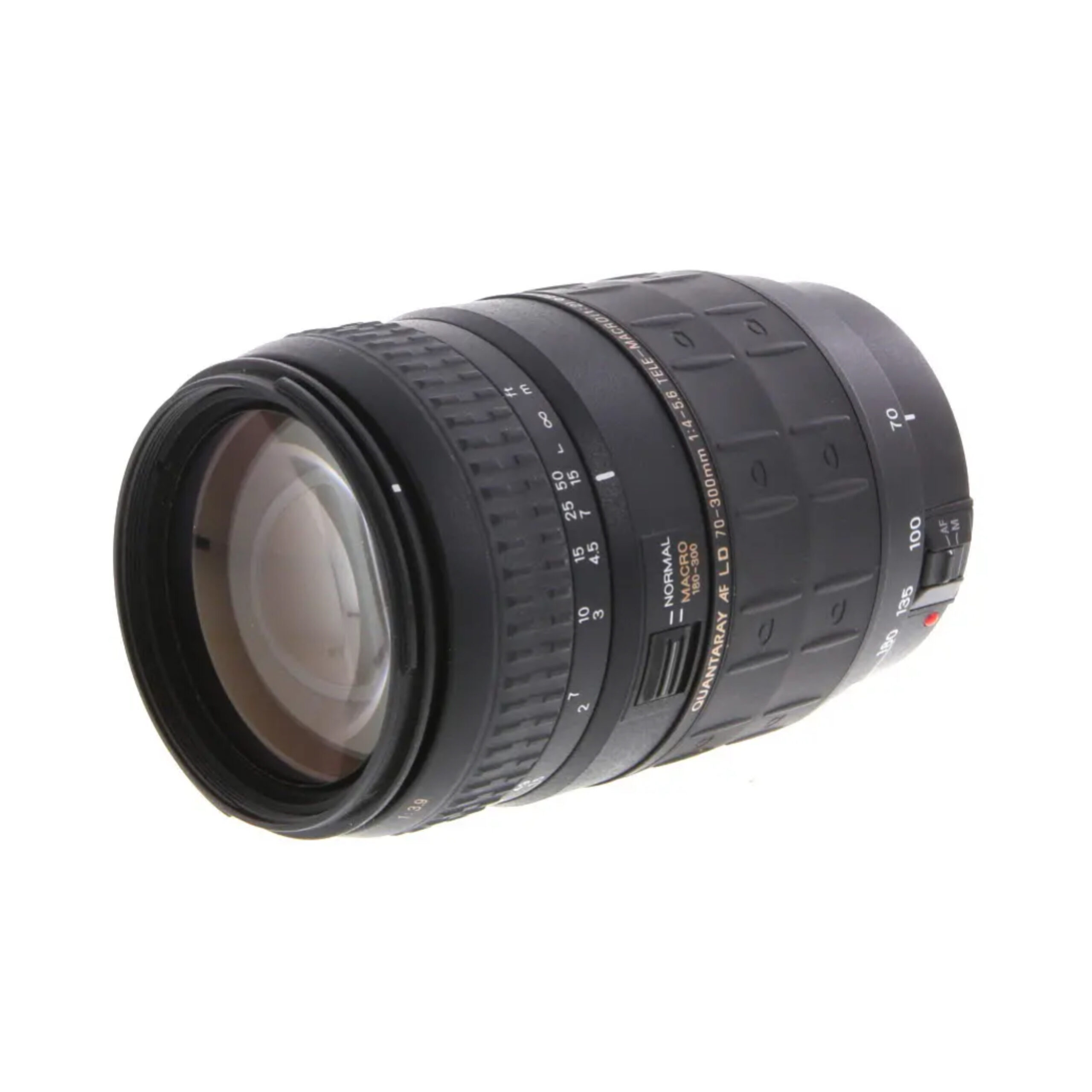 Quantaray 70-300mm F/4-5.6 LD Tele-Macro Lens For Canon EF Mount
