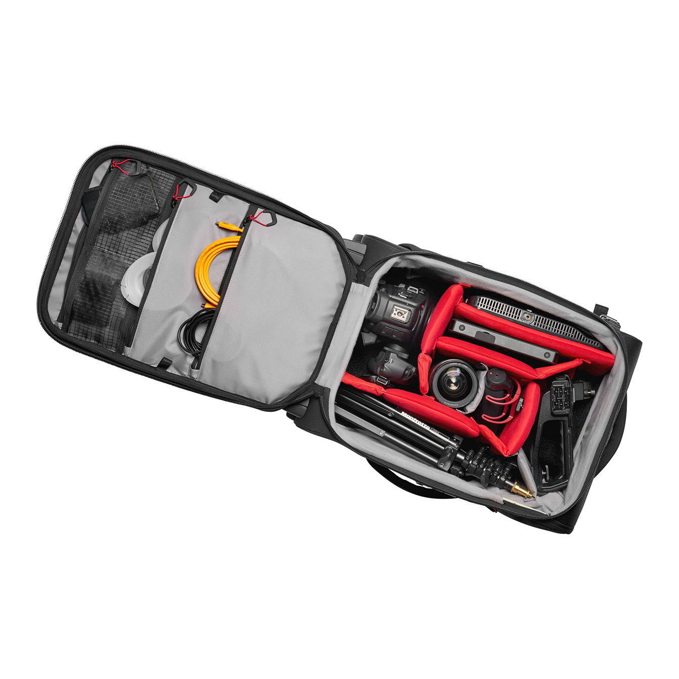 Manfrotto Pro Light Reloader Air-55 Carry-On Camera Roller Bag (Black) - Image 7