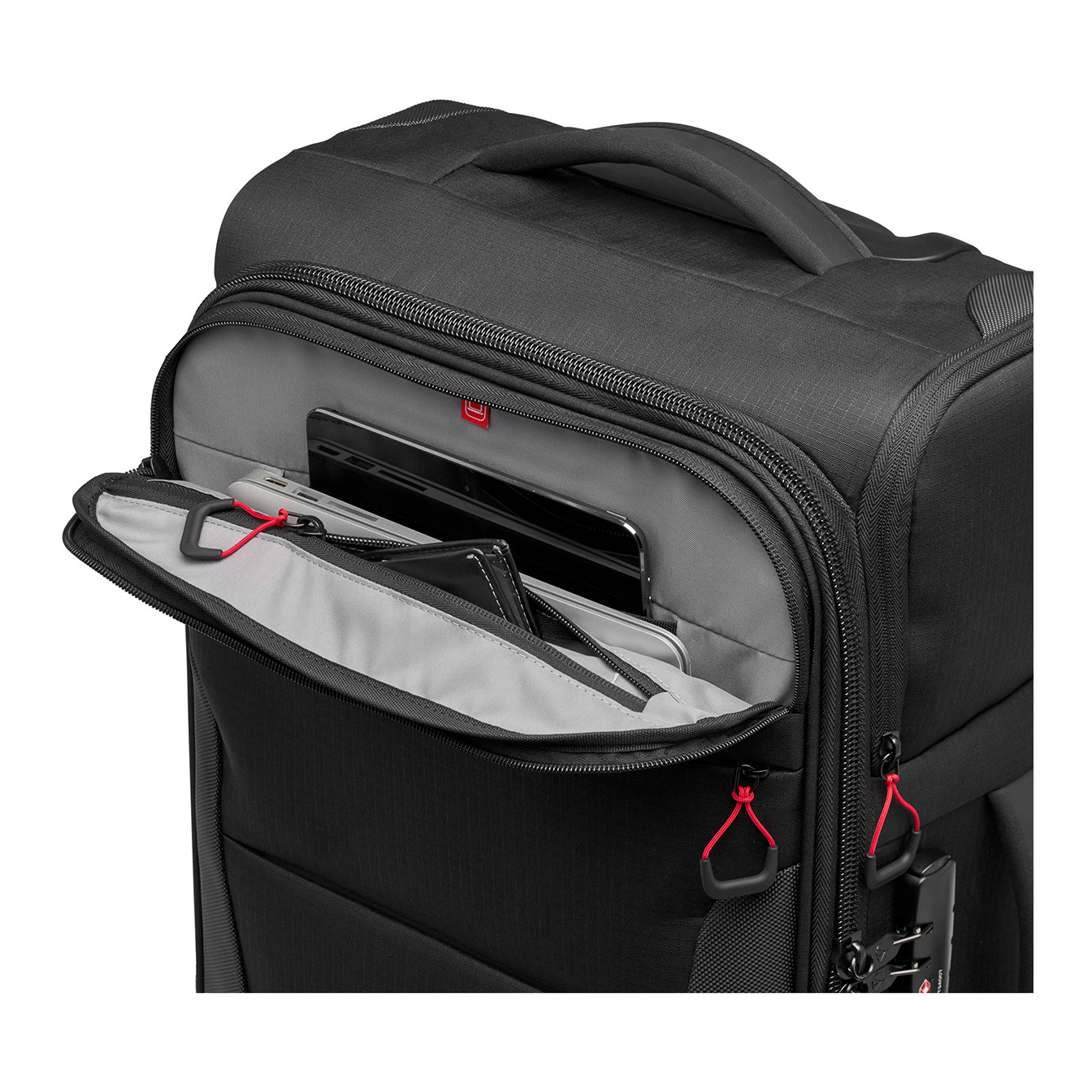 Manfrotto Pro Light Reloader Air-55 Carry-On Camera Roller Bag (Black) - Image 16
