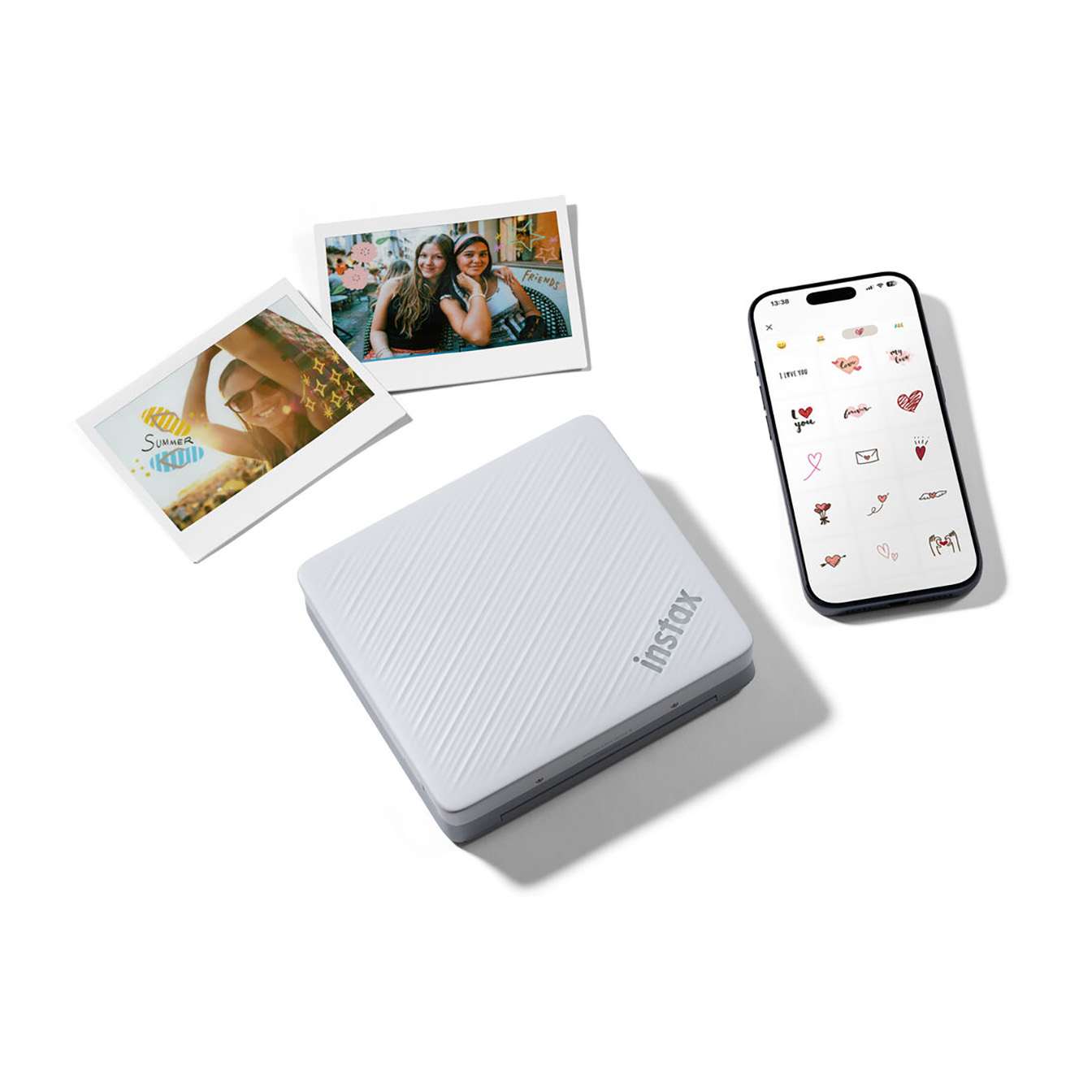FUJIFILM instax Link WIDE 2 Smartphone Printer (Blue) - Image 15