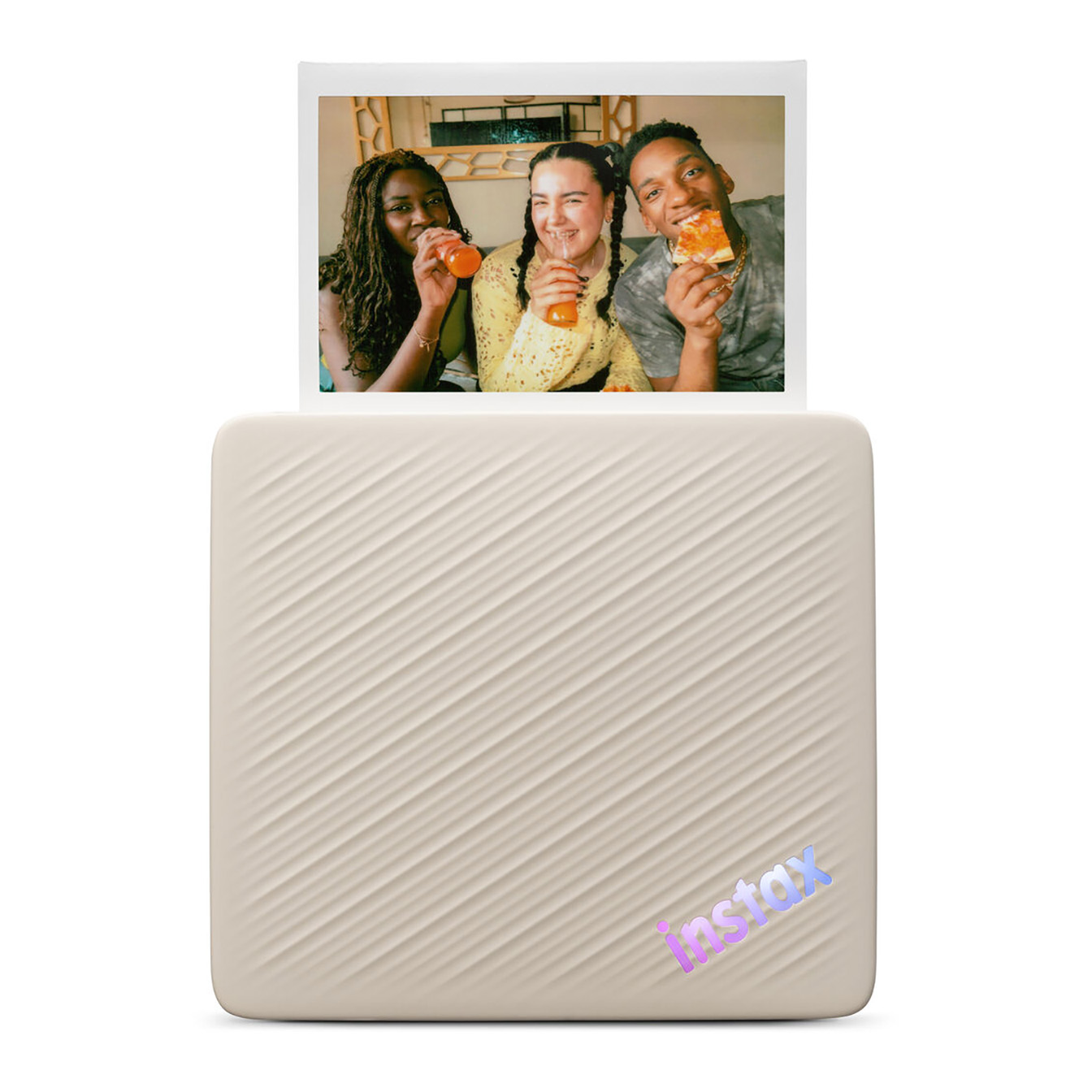 FUJIFILM instax Link WIDE 2 Smartphone Printer (Beige) - Image 4